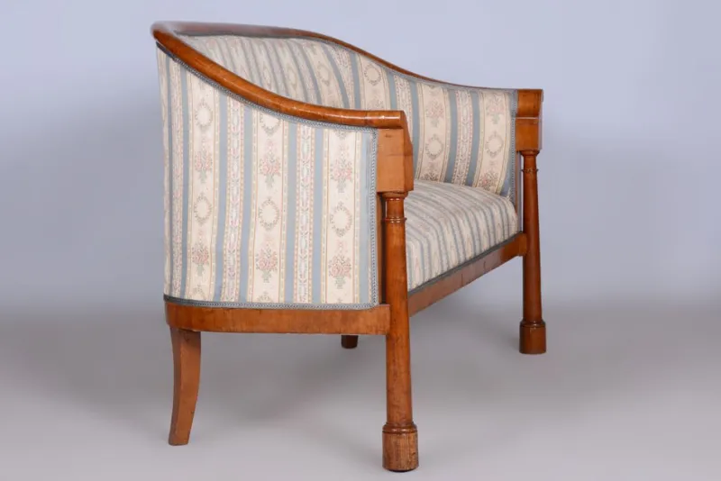 Pamono Biedermeier Birch Seating Set, Vienna, Austria, 1830s, Set of 3> Living Room Sets
