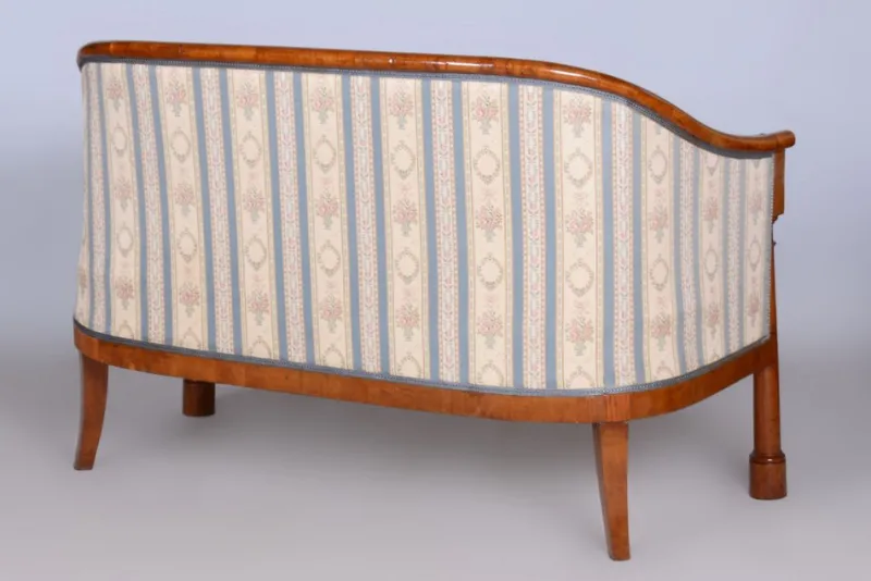 Pamono Biedermeier Birch Seating Set, Vienna, Austria, 1830s, Set of 3> Living Room Sets