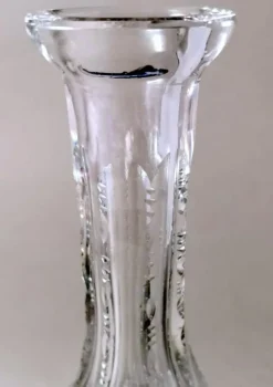 Online Pamono Biedermeier Bohemian Hand-Cut and Ground Crystal Liquor Bottle, 1910s