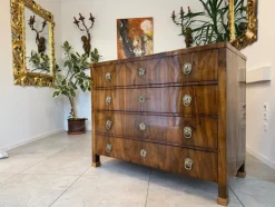 Pamono Biedermeier Chest of Drawers in Walnut