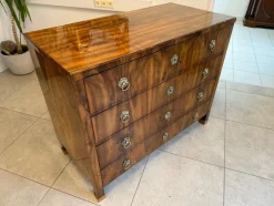 Pamono Biedermeier Chest of Drawers in Walnut