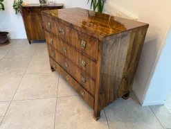 Pamono Biedermeier Chest of Drawers in Walnut
