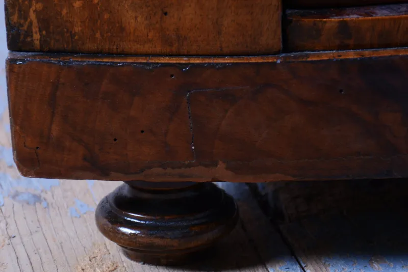 Pamono Biedermeier Corner Cabinet in Walnut, Austria, 1830s> Cabinets & Wardrobes