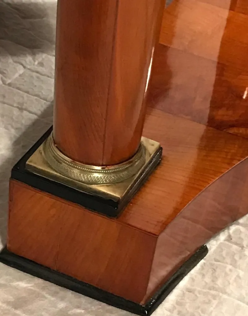 New Pamono Biedermeier Demi-Lune Table, 1810s