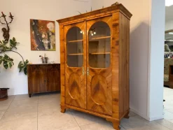 Sale Pamono Biedermeier Display Cabinet in Walnut