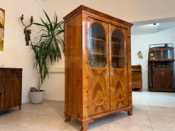 Sale Pamono Biedermeier Display Cabinet in Walnut