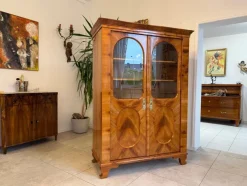 Sale Pamono Biedermeier Display Cabinet in Walnut