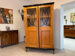 Pamono Biedermeier Display Cabinet in Oak> Cabinets & Wardrobes