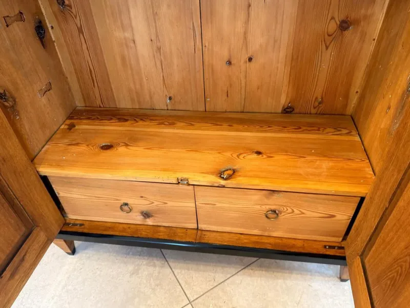 Pamono Biedermeier Display Cabinet in Oak> Cabinets & Wardrobes