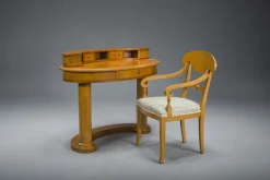 Hot Pamono Biedermeier Dressing Table and Armchair from Selva, Italy, Set of 2
