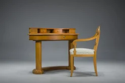 Hot Pamono Biedermeier Dressing Table and Armchair from Selva, Italy, Set of 2