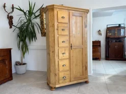 Pamono Biedermeier Famhouse Bread Cupboard> Cabinets & Wardrobes
