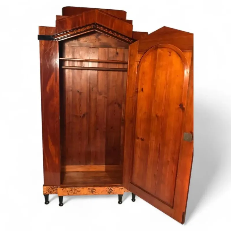 Pamono Biedermeier One-Door Wardrobe, Berlin, Germany, 1810s> Cabinets & Wardrobes