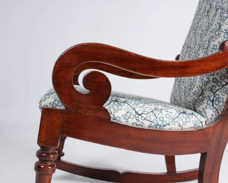 Pamono Biedermeier Rocking Chair, 1840s> Rocking Chairs