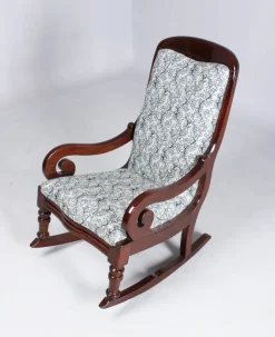 Pamono Biedermeier Rocking Chair, 1840s><noscript><img width=