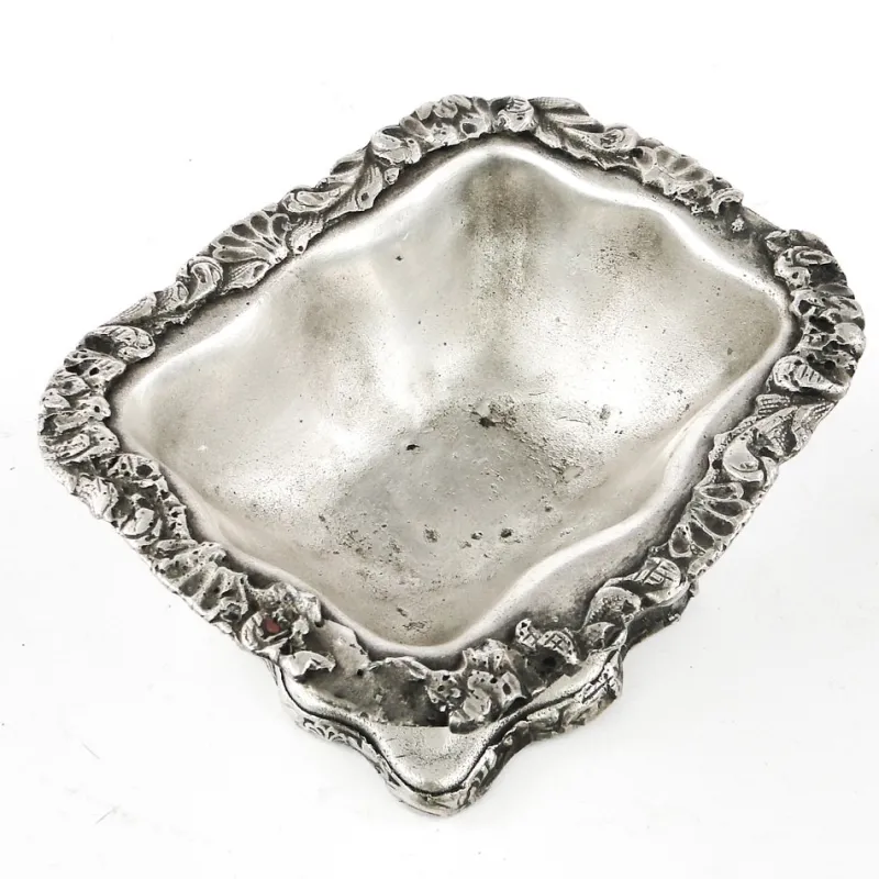 Sale Pamono Biedermeier Salt Holder by Fraget, Poland, 1850s