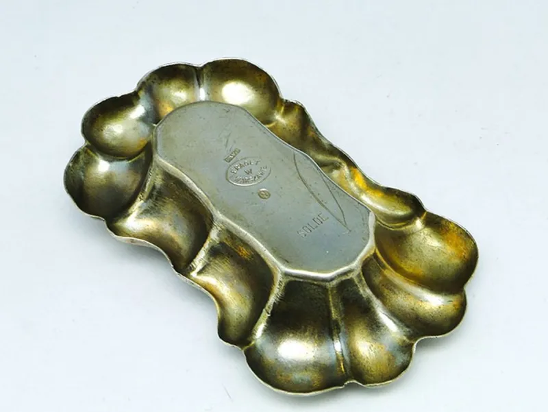 Pamono Biedermeier Salt Holder by Fraget, Poland> Salt & Pepper Shakers