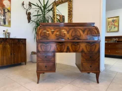New Pamono Biedermeier Secretaire in Walnut