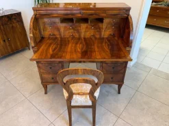 New Pamono Biedermeier Secretaire in Walnut