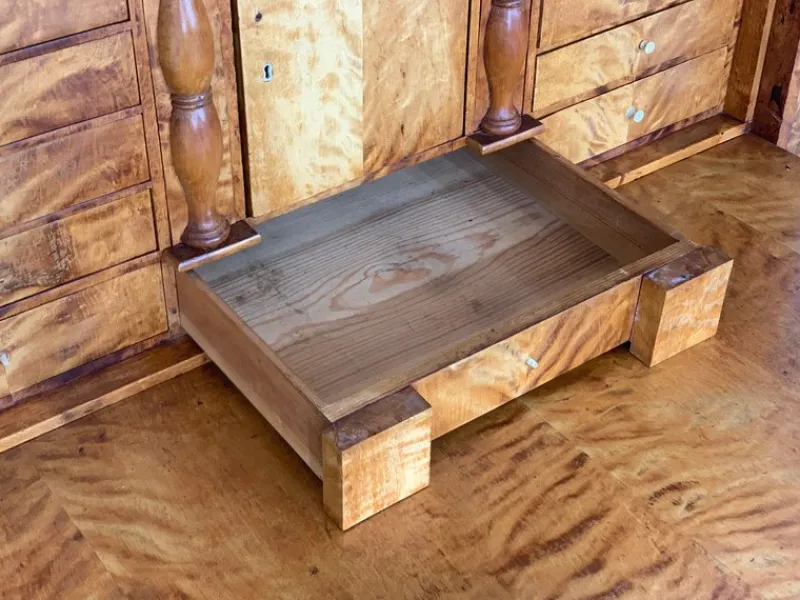 Pamono Biedermeier Secretary Cabinet, 1830s> Secretaires