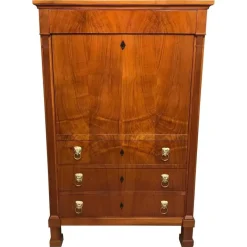 Pamono Biedermeier Secretary Desk, 1820s> Secretaires