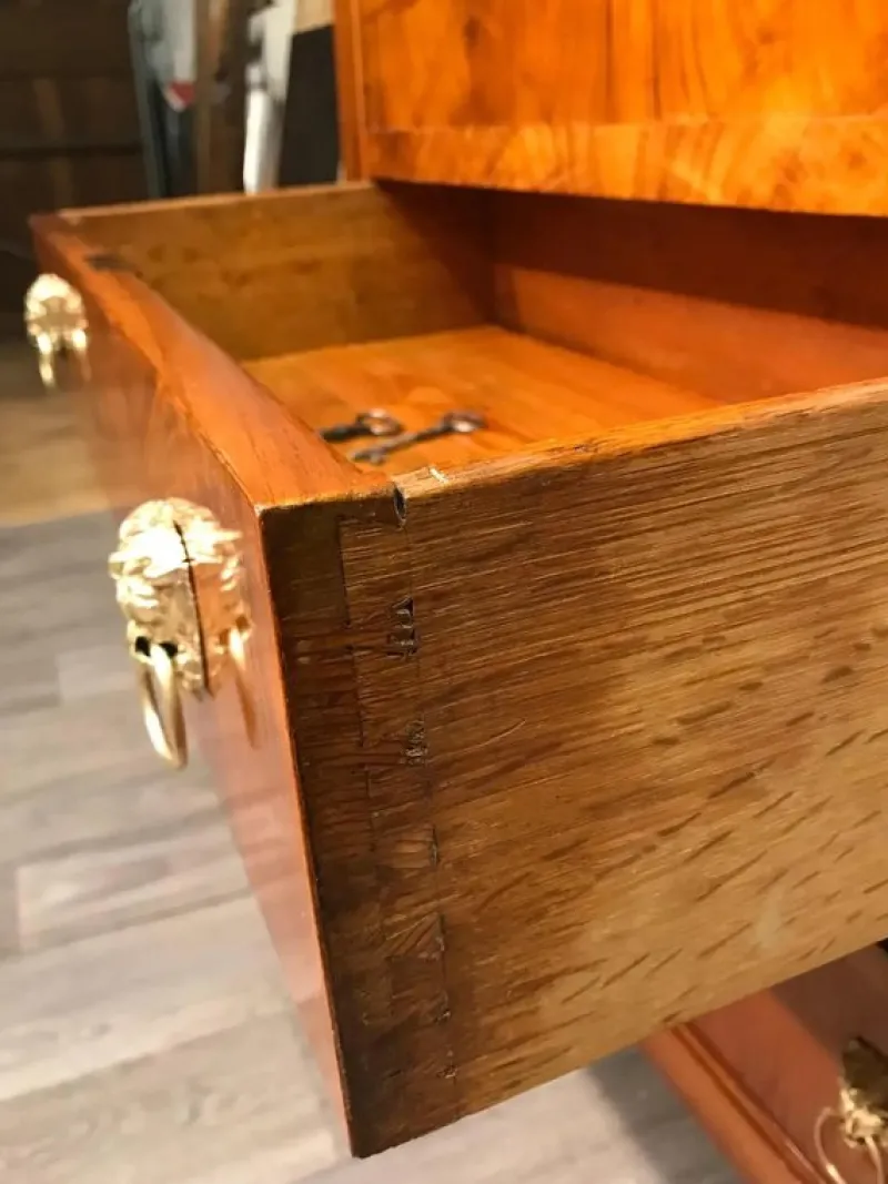 Pamono Biedermeier Secretary Desk, 1820s> Secretaires