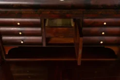 Pamono Biedermeier Secretary in Mahogany><noscript><img width=