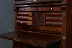 Pamono Biedermeier Secretary in Mahogany><noscript><img width=