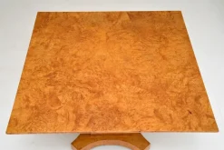 Pamono Biedermeier Swedish Birch & Ebony Coffee Table, 1840s><noscript><img width=