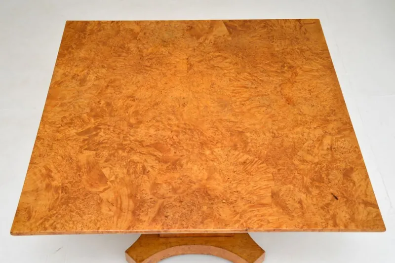 Pamono Biedermeier Swedish Birch & Ebony Coffee Table, 1840s> Coffee & Side Tables