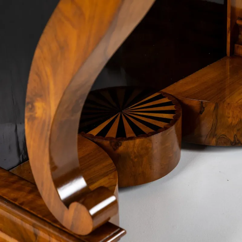 Clearance Pamono Biedermeier Wall Console, 1830s