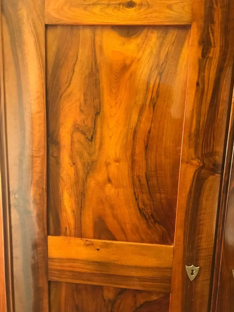 Sale Pamono Biedermeier Walnut Armoire, South Germany, 1820s