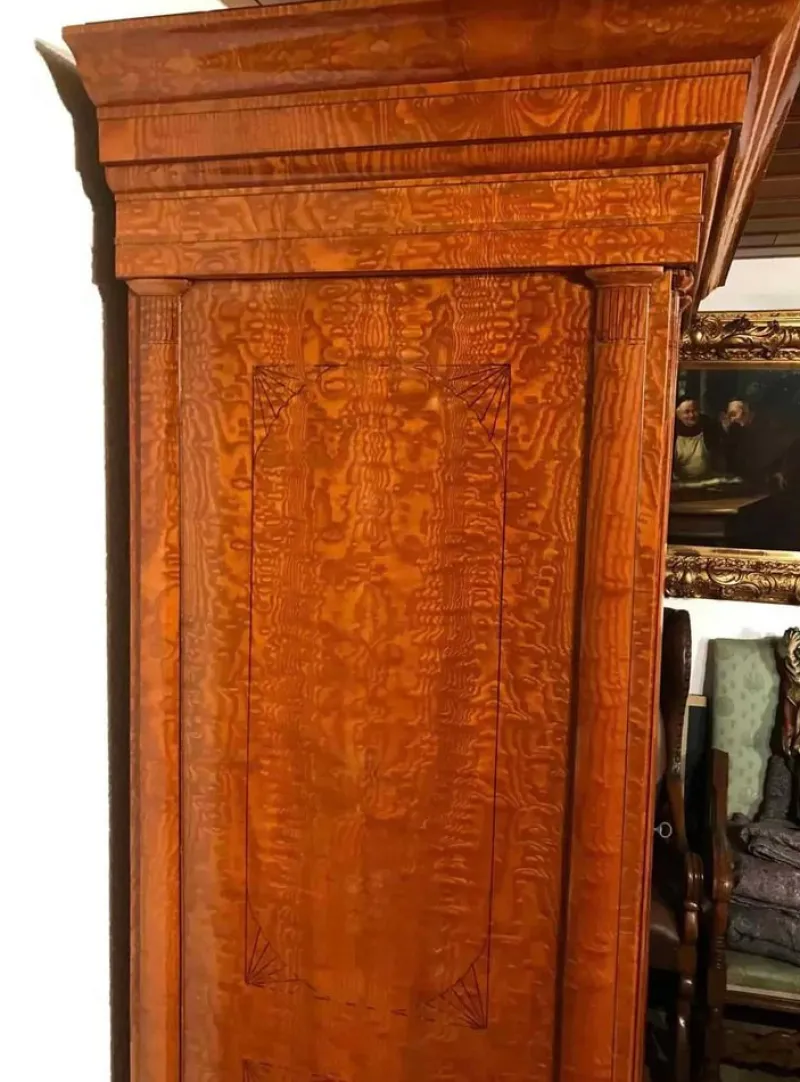 Pamono Biedermeier Wardrobe, 1810s-1820s> Cabinets & Wardrobes