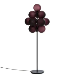 Pamono Big Smoky Grey Acetate Black Stellar Grape Floor Light by Pulpo><noscript><img width=