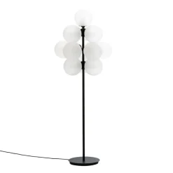 Pamono Big Smoky Grey Acetate Black Stellar Grape Floor Light by Pulpo><noscript><img width=
