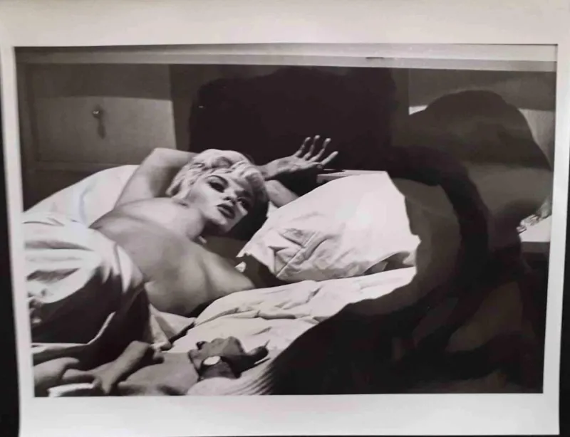 Sale Pamono Bill Kobrin, Jayne Mansfield Half Nude, Photograph, 1963