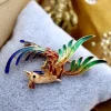 Best Pamono Bird Shaped Gold Brooch