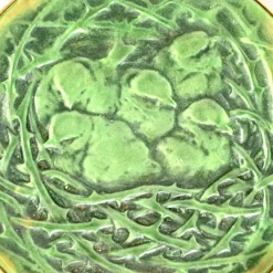 Online Pamono Bird's Nest Brooch in White Glass Patinated Gray on Green Tinsel by René Lalique for Lalique, 1920s