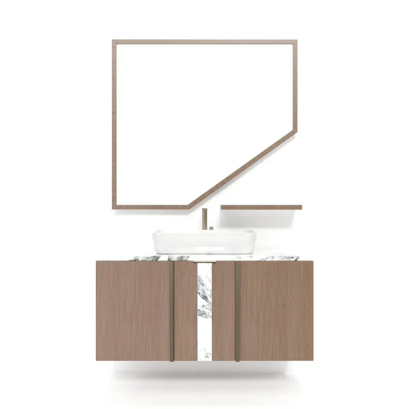 Pamono Bishop SW 160 Cabinet and Mirror by Estro Collezioni, Set of 2