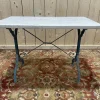 Pamono Bistro Table in Marble and Cast Iron> Garden Tables