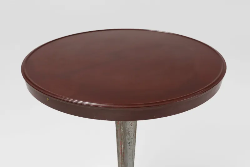 Pamono Bistro Table with Bakelite Top by Louis Vuitton for Rex, France, 1930s> Garden Tables