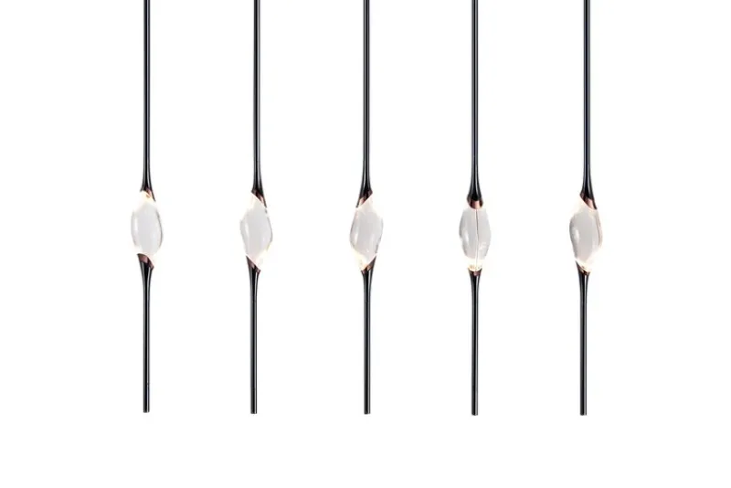 Outlet Pamono Black + Gold Il Pezzo 12 Long Pendant by Il Pezzo Mancante