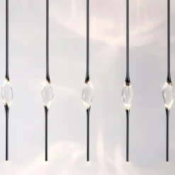 Outlet Pamono Black + Gold Il Pezzo 12 Long Pendant by Il Pezzo Mancante