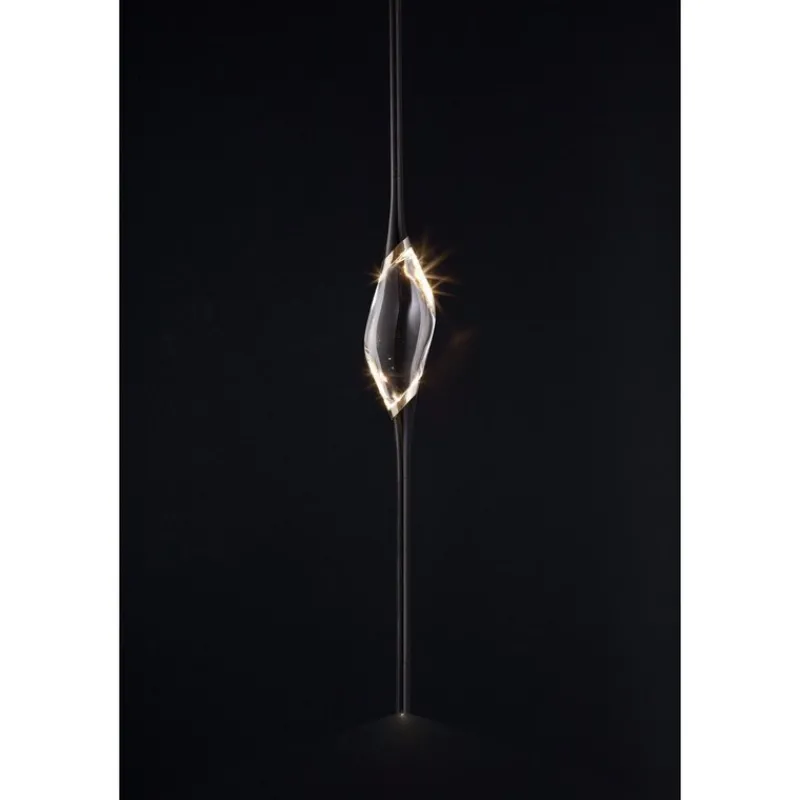 Clearance Pamono Black + Gold Pendant Lamp by Il Pezzo Mancante