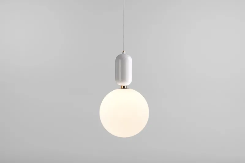 Pamono Black Aballs T Gr Pendant Lamp by Parachilna> Ceiling Lights