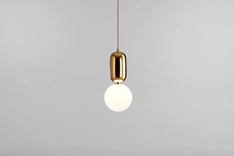 Pamono Black Aballs T Gr Pendant Lamp by Parachilna> Ceiling Lights