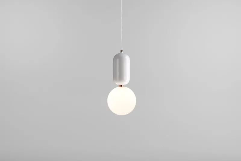 Pamono Black Aballs T Gr Pendant Lamp by Parachilna> Ceiling Lights