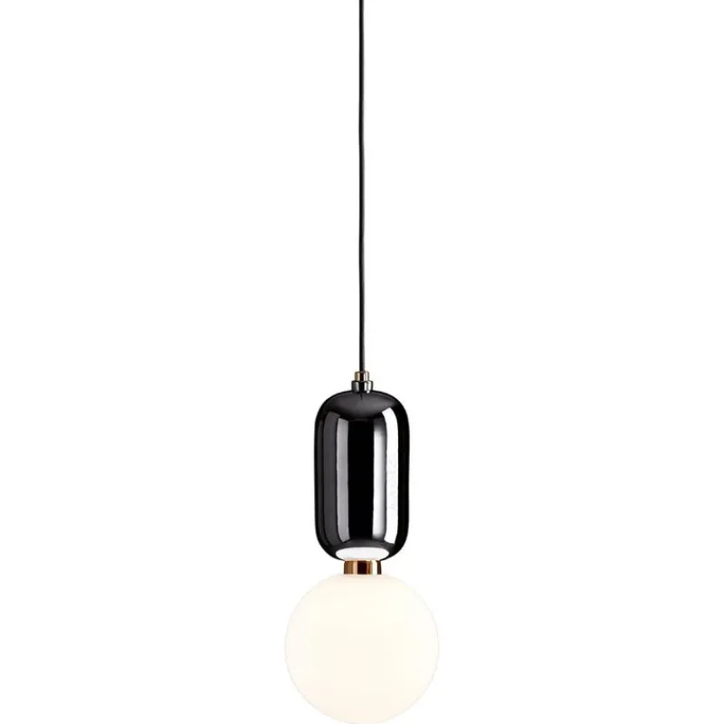 Online Pamono Black Aballs T Pe Pendant Lamp by Parachilna