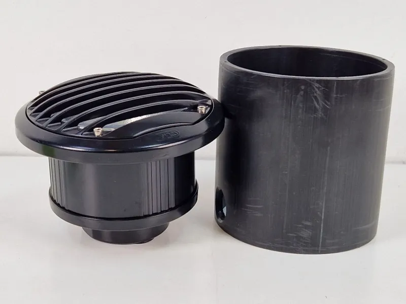 Pamono Black Aluminum Ground Spot by Simes Lighting, 1980s> Garden Lighting