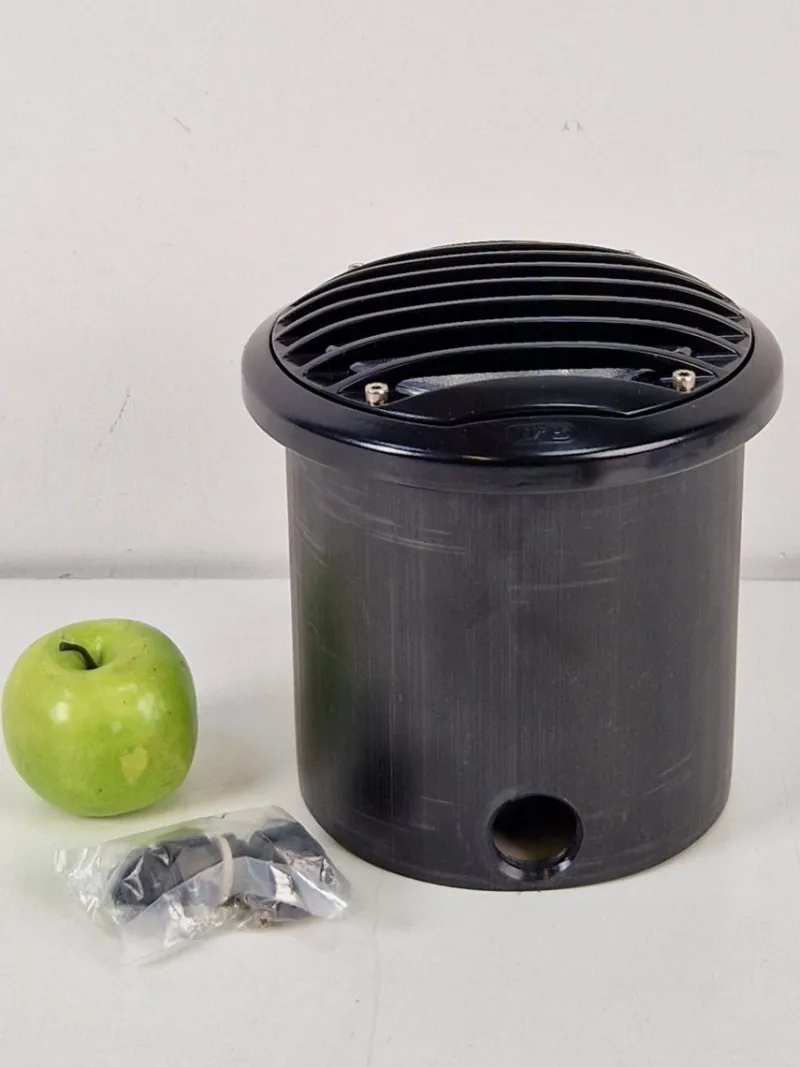 Pamono Black Aluminum Ground Spot by Simes Lighting, 1980s> Garden Lighting